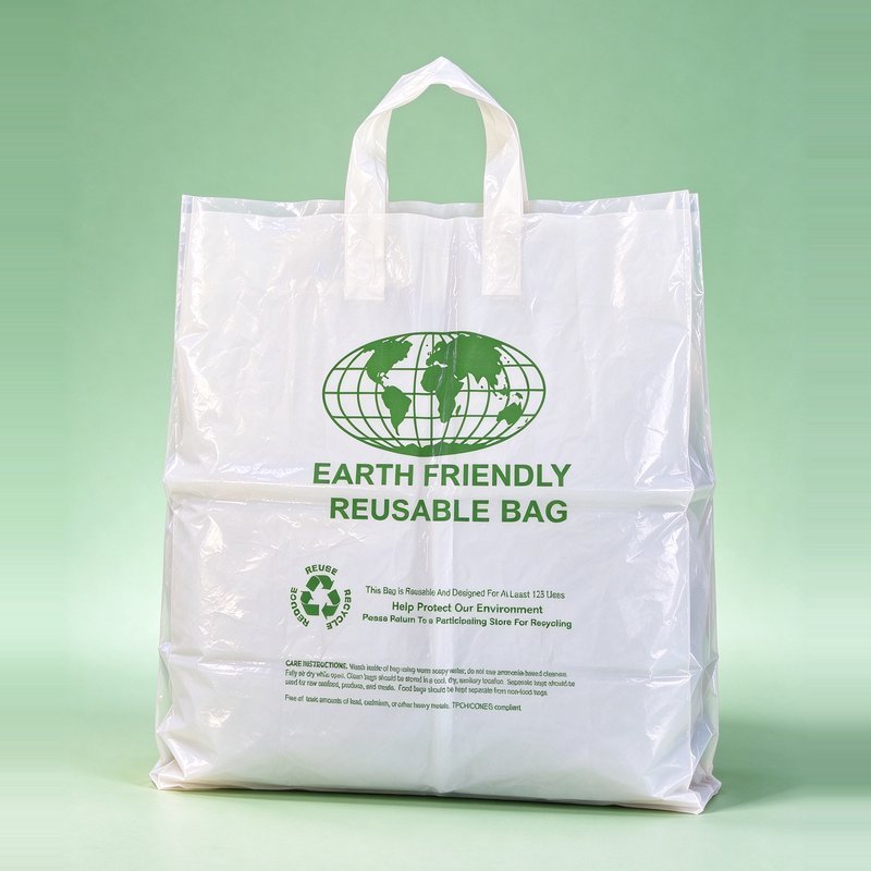 Transparent Eco Tote — Supermarket · Europe