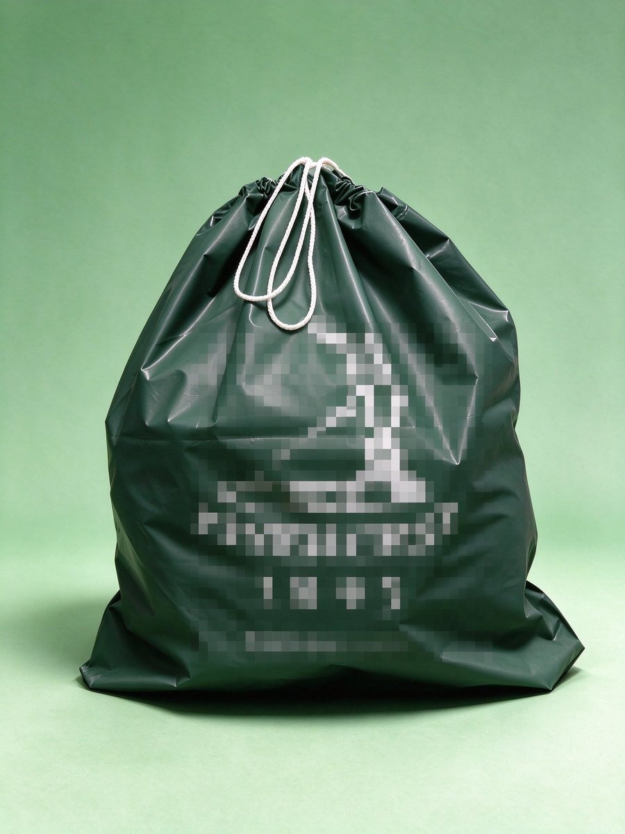 PCR PE Films & Bags | GRS Certified Recycled Packaging Drawstring Bag — Golf & Resort · USA