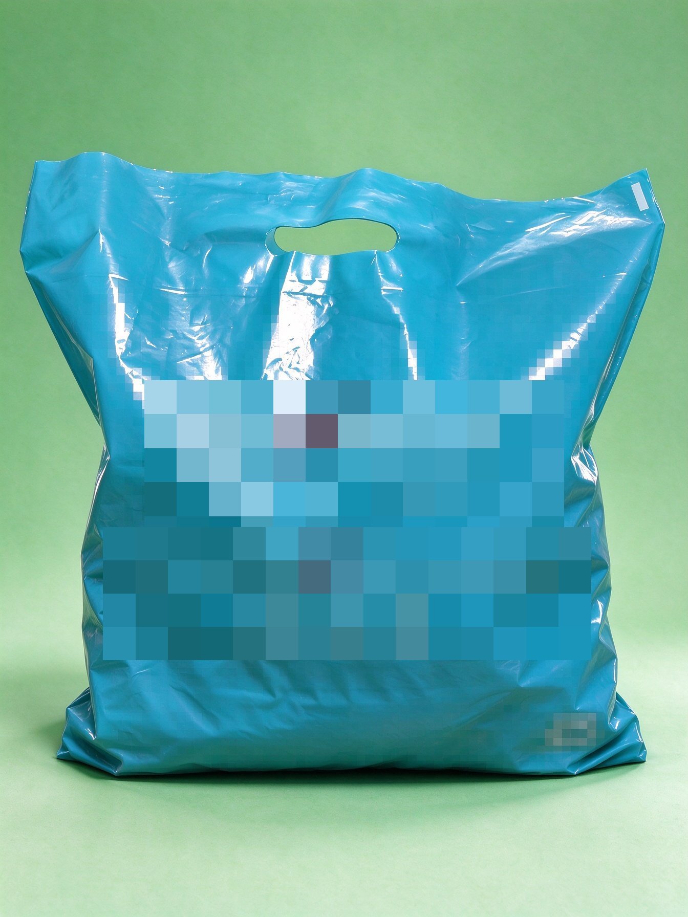 PCR PE Films & Bags | GRS Certified Recycled Packaging Patch Handle Carrier — Retail · UK