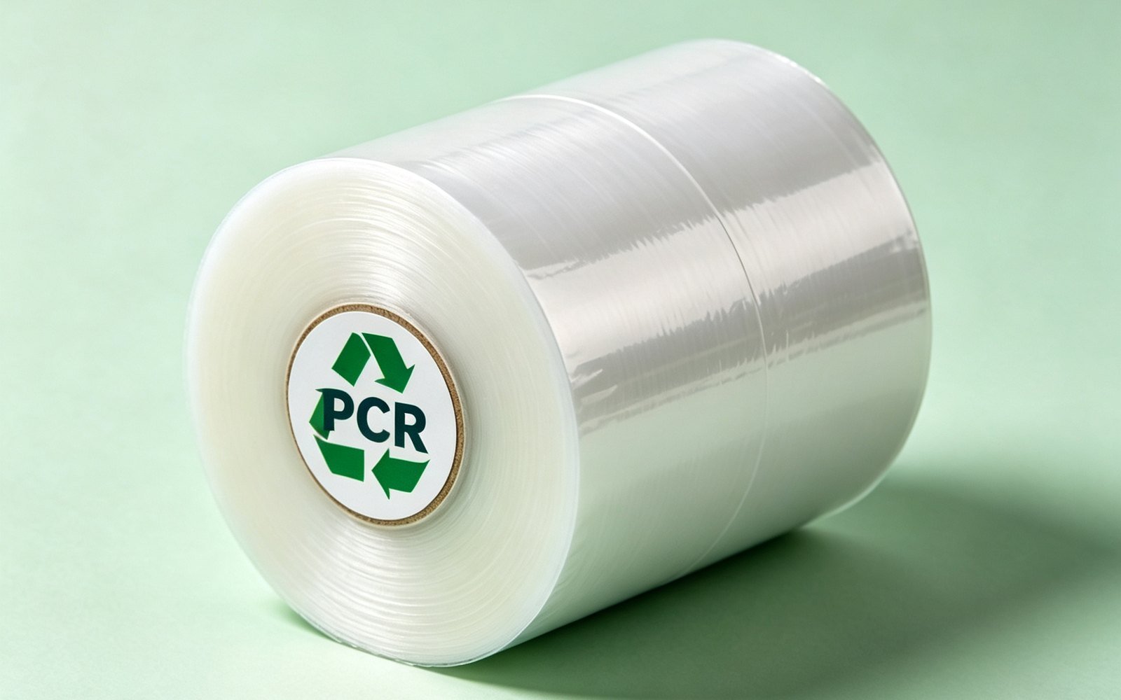 PCR PE Films & Bags | GRS Certified Recycled Packaging PCR recycled PE film roll