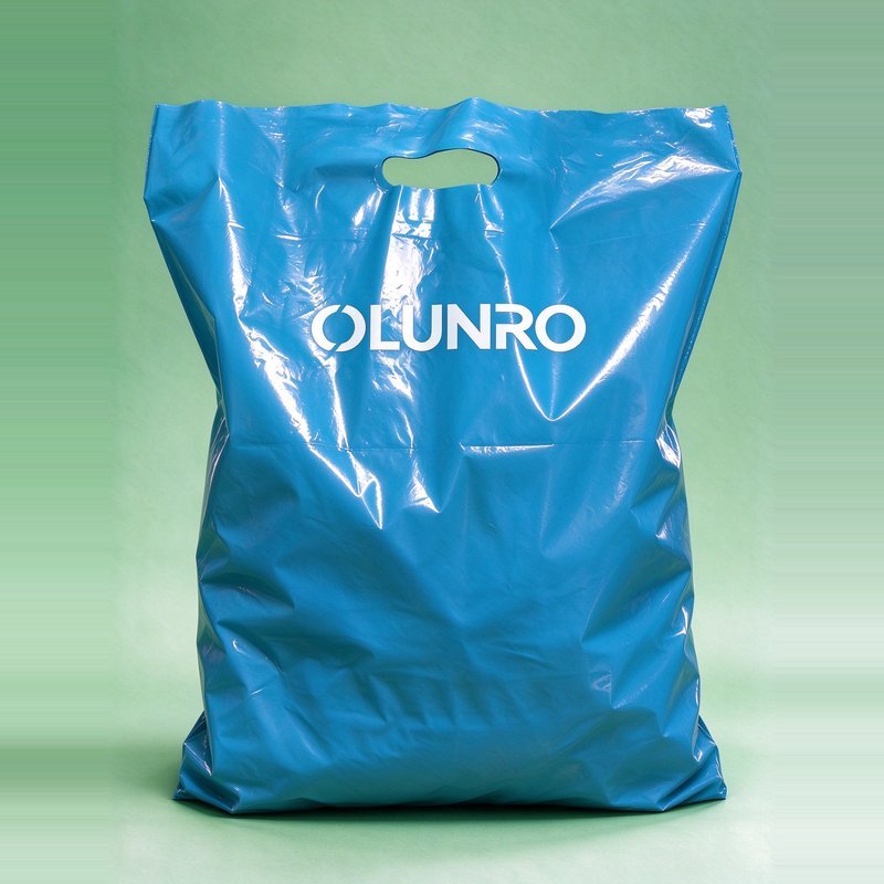 Die-cut Handle Bag - Blue — Retail · France